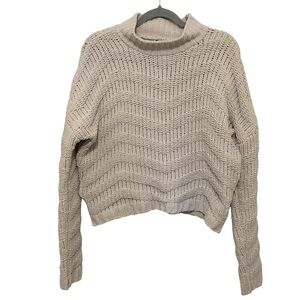 Moon & Madison Beige Chunky Ultra Soft Pullover Sweater Size XL